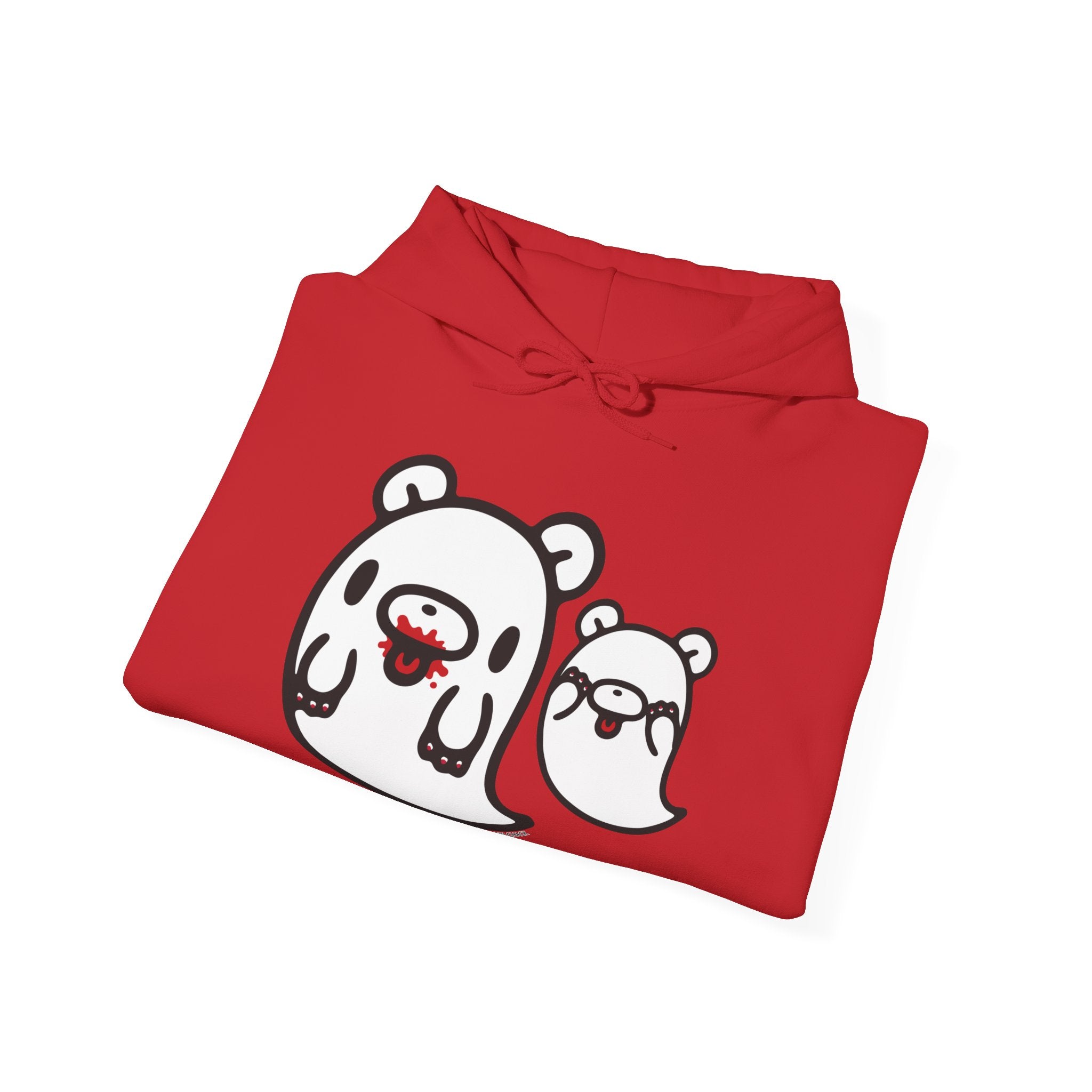 Halloween Ghostie Gloomy Bear - Traditional Hoodie
